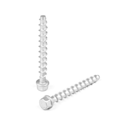 Cerrojo de anclaje automático M6 75 mm cabeza hexagonal para fijación de paredes de hormigón y acero ligero