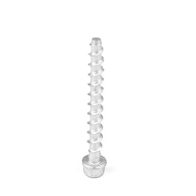 Cerrojo de anclaje automático M6 75 mm cabeza hexagonal para fijación de paredes de hormigón y acero ligero
