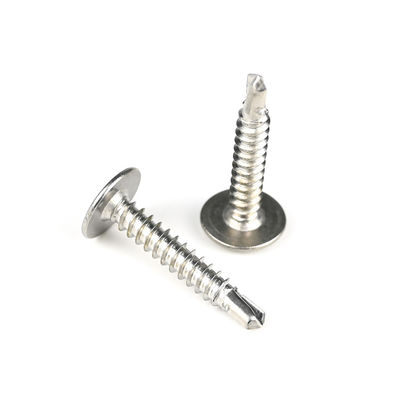 Corazón de obleas de 4,8 mm personalizado Phillips Tornos de accionamiento de acero inoxidable 304 Tornos de auto-perforación