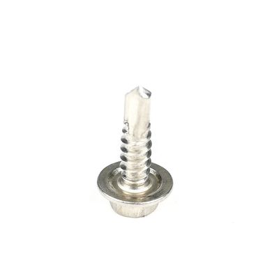 3⁄4" Lavadora de láminas de cemento Hex para la instalación de edificios de fibra de madera