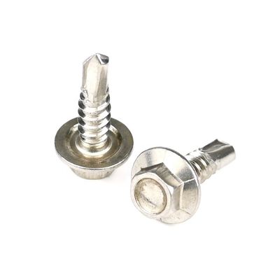 3⁄4" Lavadora de láminas de cemento Hex para la instalación de edificios de fibra de madera