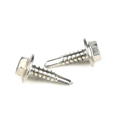 3⁄4" Lavadora de láminas de cemento Hex para la instalación de edificios de fibra de madera