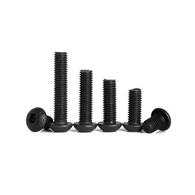 Bolsas hexagonales de acero al carbono de grado 10.9 Bolsillo M8 Botón negro de óxido