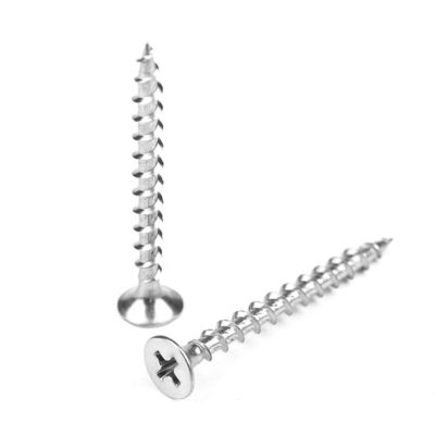 Tipo de cabeza plana 316 variedades amplias Torx contra cabeza hundida tornillo para la construcción de madera