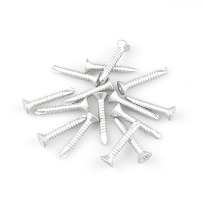 - hecho de acero inoxidable Bimetal Phillips Csk Flat Head auto perforación tornillo para el montaje de senderos
