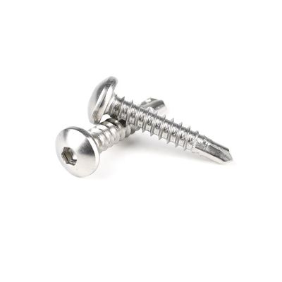 El acero inoxidable personalizado Hex Socket Pan cabeza de auto perforación tornillo para sus normas