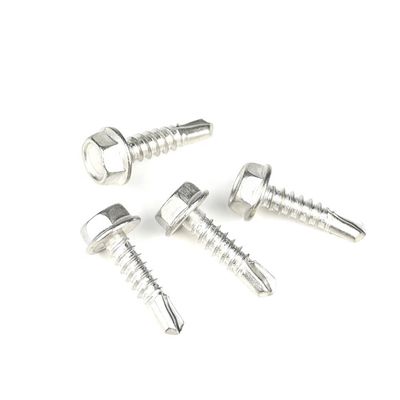 Construcción de acero para perforación automática M4.8x19 con revestimiento galvanizado y accionamiento de torsión