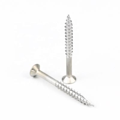 Rango completo de tamaños 2 pulgadas galvanizados tornillos de cubierta para fácil instalación de suelos