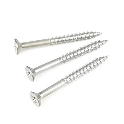 Rango completo de tamaños 2 pulgadas galvanizados tornillos de cubierta para fácil instalación de suelos
