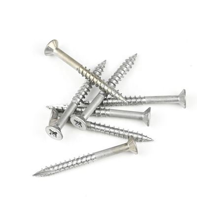 Rango completo de tamaños 2 pulgadas galvanizados tornillos de cubierta para fácil instalación de suelos