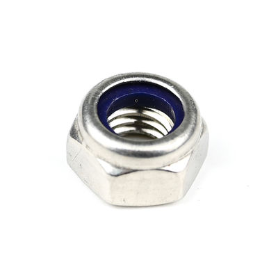 Nucleo hexagonal autobloqueable de acero inoxidable A4 de inserción de nylon M8 1.25mm con opciones