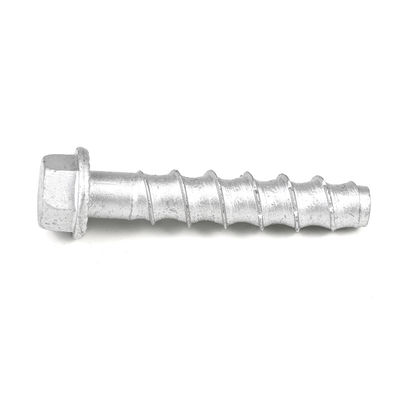 Polyurethane amortiguador de hormigón pernos de anclaje tornillo 100% QC probado cabeza hexagonal de acero al carbono