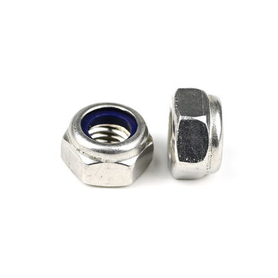 Nucleo hexagonal autobloqueable de acero inoxidable A4 de inserción de nylon M8 1.25mm con opciones