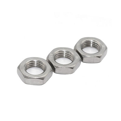 Instalación rápida DIN439 Acero inoxidable Hex Noca delgada Ss304 Noca hilo métrico M3-M48
