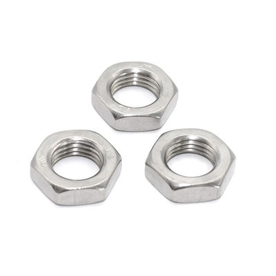 Instalación rápida DIN439 Acero inoxidable Hex Noca delgada Ss304 Noca hilo métrico M3-M48