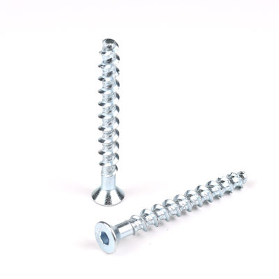 M6 75mm de acero al carbono contrafundido Cerrojo de cabeza de toma para tornillos de concreto