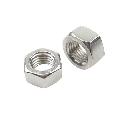 100% QC probado DIN934 Hex Nut A2 70 de acero inoxidable 304 Nut M2-M30 para personalizar