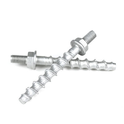 M8 70mm Flange hex de hormigón perno de anclaje de acero inoxidable para el sistema de soporte temporal