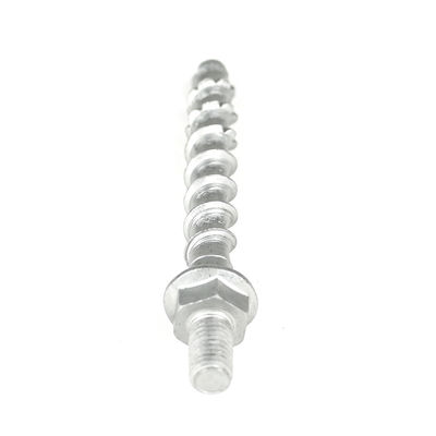 M8 70mm Flange hex de hormigón perno de anclaje de acero inoxidable para el sistema de soporte temporal