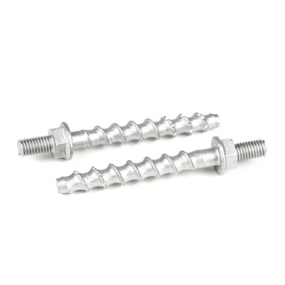 M8 70mm Flange hex de hormigón perno de anclaje de acero inoxidable para el sistema de soporte temporal