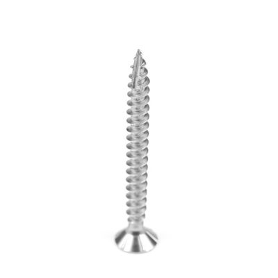 100% QC probado A2 tornillos de cartón de astilla con Pozi doble cabeza plana y estilo de cabeza ovalada