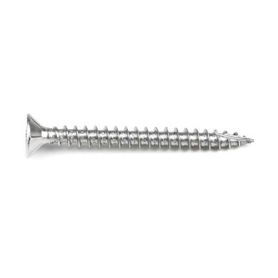 100% QC probado A2 tornillos de cartón de astilla con Pozi doble cabeza plana y estilo de cabeza ovalada