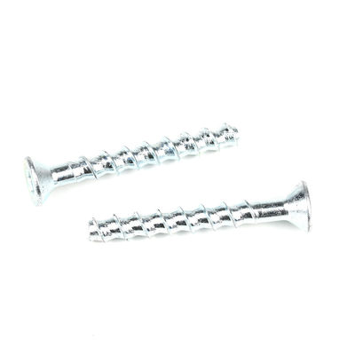 M8 80mm Zinc Countersunk Hex Socket Head Bolt para soporte de hormigón personalizado