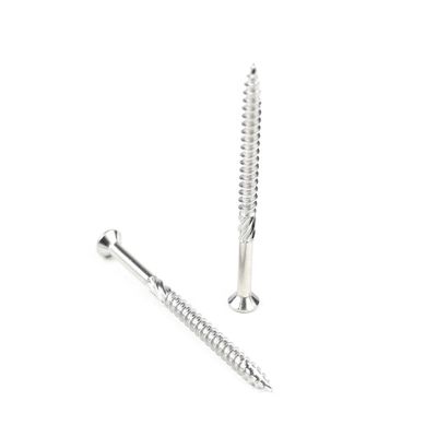 Apoyo personalizado de acero inoxidable de 60 mm A4 tornillos de madera de cartón de aglomeración con cabeza de recorte Torx