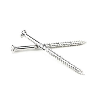 Apoyo personalizado de acero inoxidable de 60 mm A4 tornillos de madera de cartón de aglomeración con cabeza de recorte Torx