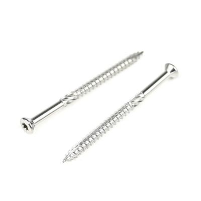 60mm Torx Drive Zinc Finish Tornos de tablero de astillas para la construcción de madera en la norma ISO