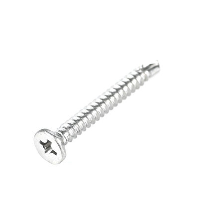 Top Ss410 Phillips Cross Recess Csk Tornos de perforación automática de acero inoxidable con cabeza plana