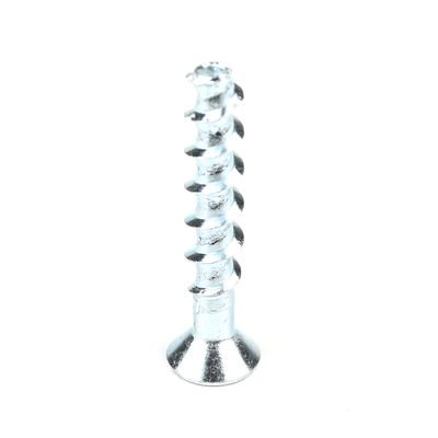 Acero zincado con enchufe hexagonal de tornillo de hormigón plano M6 de 50 mm para soporte personalizado