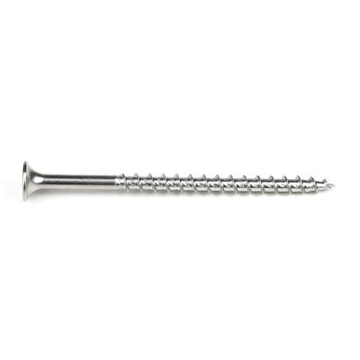 Acero inoxidable 410 tornillo de cubierta Phillips Bugle cabeza de cubierta tornillo de madera para suelo de madera