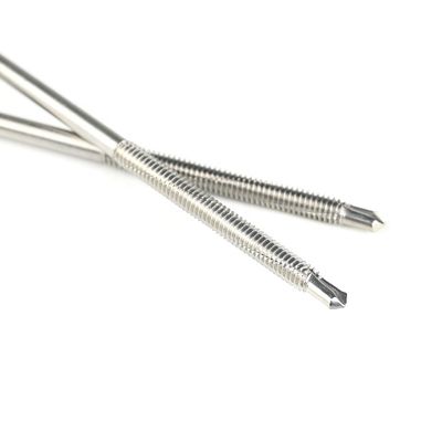 Lavadora de doble rosca Hex cabeza de auto perforación tornillos de acero inoxidable para la medición INCH