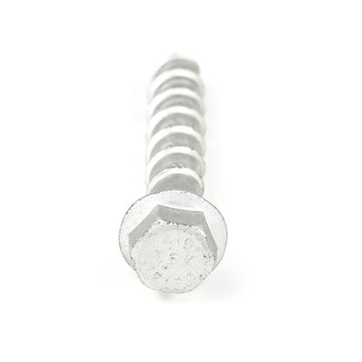 Sistema de medición métrico Hex cabeza de auto perforación perno de anclaje para sistema de fuego integrado