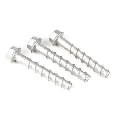 Sistema de medición métrico Hex cabeza de auto perforación perno de anclaje para sistema de fuego integrado