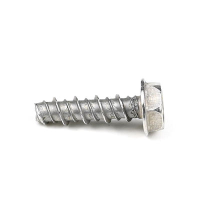 Acero inoxidable duradero 410 Hex cabeza alta baja de hilo de metal tornillos de pared seca tornillos de madera