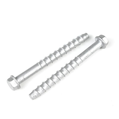 M12 150 mm de acero Hex cabeza de trabajo pesado de hormigón pernos de anclaje para el sistema de apoyo temporal