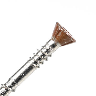 Válvula de revestimiento de acero inoxidable de acabado plano contrafundido Torx Head doble rosca para fijación