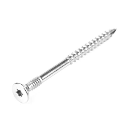 Círculo de doble hilo de acero inoxidable de 100 mm contrafundido Torx Head Drywall