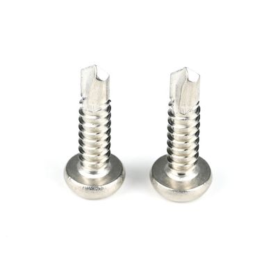 Techo de revestimiento de paredes secas de zinc tornillos de acero de auto-perforación para barandillas de madera con estructura firme
