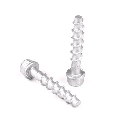 Instalación rápida M6 45mm de acero al carbono perforando auto perno de anclaje con estilo de cabeza HEX