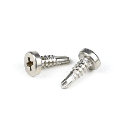 Métrico personalizado cabeza de relleno de inox Phillips tornillos de acero inoxidable para metal