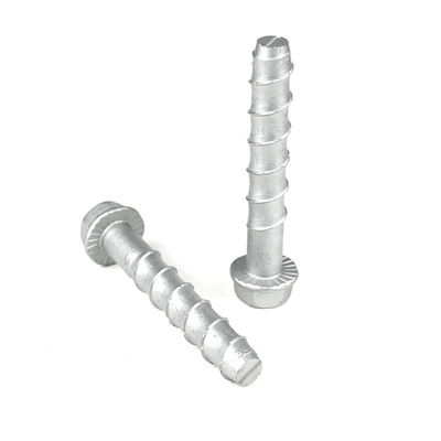 Sus410 U5 3/4-16x5 "Hex Lavadora cabeza de pernos de anclaje para la losa de hormigón de fácil instalación