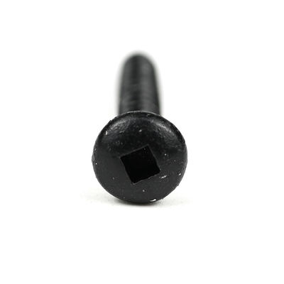 Cuadro de acero inoxidable con revestimiento de Ruspert negro cabeza de cacerola tornillos de madera