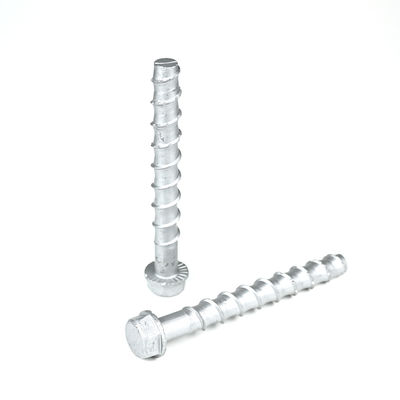 Cabeza hexagonal de acero inoxidable, albañilería, anclajes de hormigón, tornillos, tornillos para soporte de alimentación eléctrica
