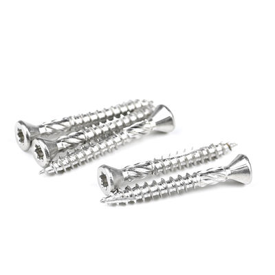 410 316 304 de acero inoxidable HEX cabeza 17 Torx tornillos de madera de usos múltiples