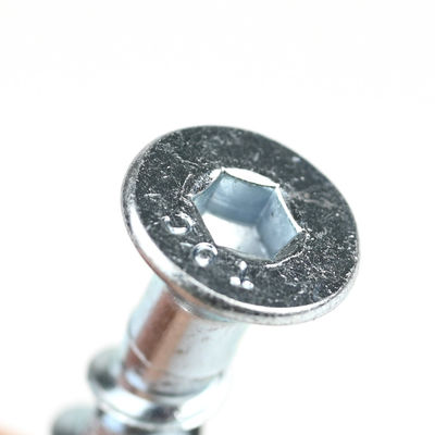 Término de pago T/T Revestimiento de zinc de acero carbónico con enchufe hexagonal de cabeza plana pernos de hormigón M6 perno de 50 mm tornillos de hormigón