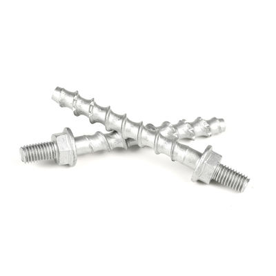 Estándar JIS M8 de doble hilo Hex Flange Head de hormigón de hormigón de techo de anclaje