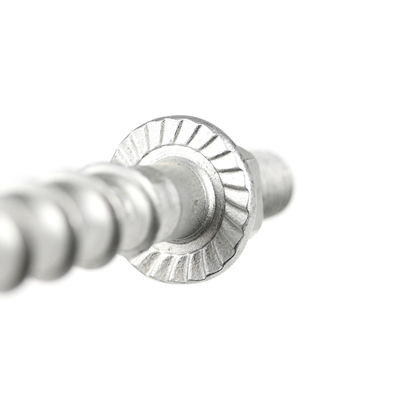 Estándar JIS M8 de doble hilo Hex Flange Head de hormigón de hormigón de techo de anclaje